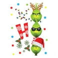 Christmas Grinch Iron on Decals Transfer Heat Transfer Design Sticker