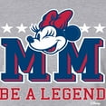 thumbnail image 3 of Disney - Minnie Mouse - Be A Legend - Juniors Cropped Cotton Blend T-Shirt, 3 of 5