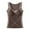 Coffee, variant on Wancir Thermal Tank Top for Women Fleece Lined Thermal Shirts Sleeveless Tops Camisole Warm Base Layer Vest Cold Weather