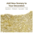 thumbnail image 3 of ERTZAE Tumbled Stones Marble Vases,Chips Stone Gemstone Chips,Crushed Pieces Irregular Shaped,Jewelry Making Home Decoration,Irregular Polished Gravels Pebbles for Succulent Bonsai Garden Yellow, 3 of 6