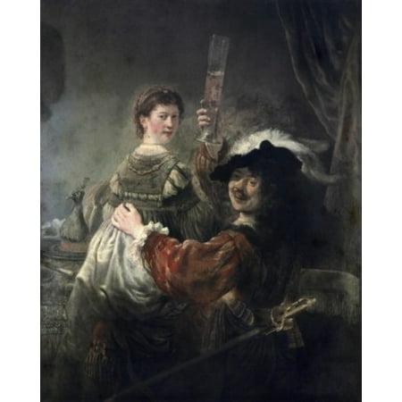 - Prodigal Son in the Tavern (Rembrandt & Saskia) ca 1635 Rembrandt Harmensz van Rijn (1606-1669 Dutch) Oil on canvas Staatliche Kunstsammlungen (Gemaldegalerie Alte Meister) Dresden Germany Canvas Art