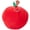 red, variant on Cute Apple Shape Keychain for Women, Plush Keyring Fluffy Bag Charm Pendant Soft Car Key Holder Keyring Decor Accessories for Backpack Purse Keys