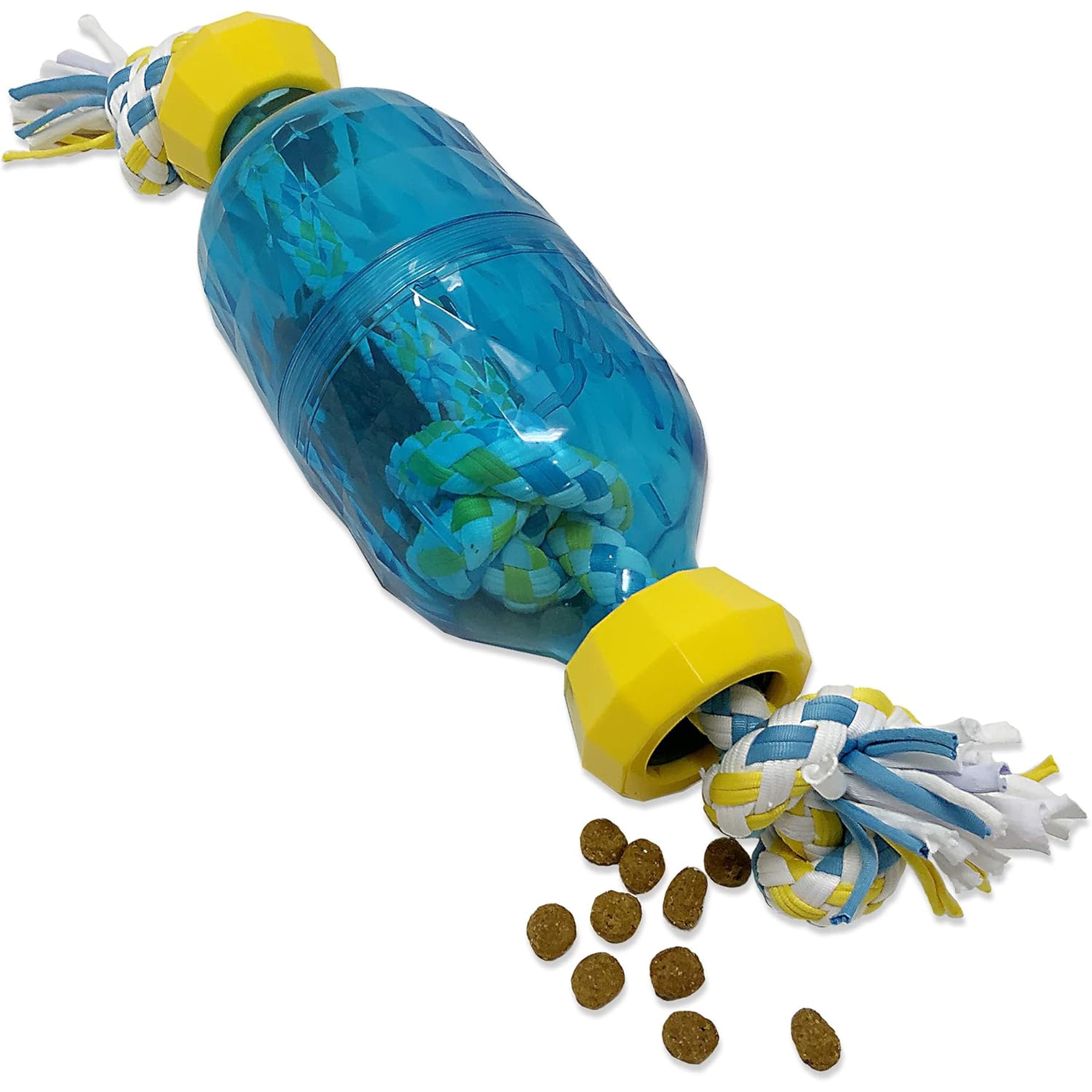OurPets IQ Treat Tug & Activity Dog Puzzle & Rope Dog Toy, Size Large - 10.6" Length