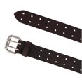 thumbnail image 2 of Dickies  Leather Two Hole Double Prong Bridle Belt (Men's), 2 of 3
