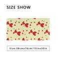 thumbnail image 2 of red hearts and multicolor dots seamless pattern Bath Towel Absorbent Soft Decoration Hand Tower Multiuses for Bathroom Hotel Gym Spa Beach 30 x 15 inch, 2 of 6