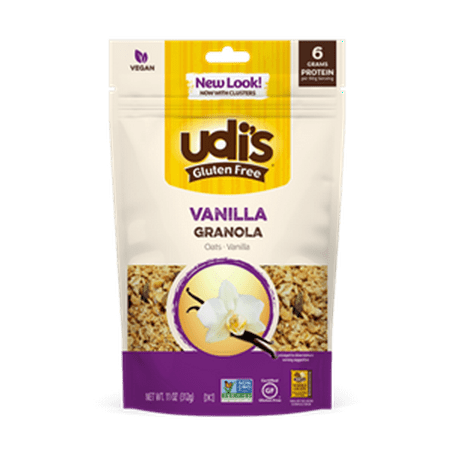 Udis Gluten Free Granola Vanilla & Almond 12 Oz