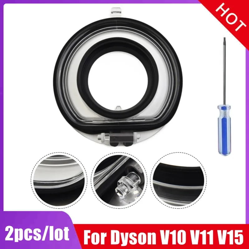 Dust Bin Lid for Dy*son V10 V11 V15 SV12 SV14 SV15 SV22 Vacuum Dust Bucket Cup Cap Accessories for Dy*son, Dust Bin Door Replacement Parts, Dustbin Cover Bottom Lid