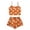 Gold-5q87M, variant on JFOPQVSM Women Sexy Sleeveless Tank Top Shorts 2 PC Halloween Print Pajama Set Halloween Dress-Up Outfit