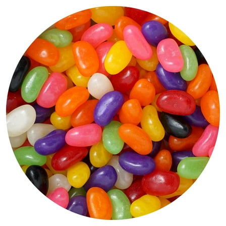 Traditional Jelly Beans Assorted Flavors, 2 Pound Bulk Bag, Assorted Fruit Flavors, The Hampton Popcorn & Candy Company