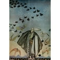 thumbnail image 3 of Kay Rasmus Nielsen 14x18 Black Modern Framed Museum Art Print Titled - East of the Sun and West of the Moon Pl 25 (1922), 3 of 5