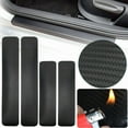thumbnail image 4 of OPAL- 4X Carbon Fiber Car Door Plate Sill Scuff Cover Anti-Scratch Sticker Accessories, 4 of 6