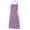 Lavender, variant on FINGERCRAFT Apron, Dual Pocket, Adjustable Tie, Multipurpose Washable Bib Apron for Home, Kitchen, Chef and Professionals Lavender