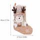 thumbnail image 3 of Fiudx Ofertas de la semana Calcetines navideños con copos de nieve, calcetines gruesos y suaves, bolsas de caramelos, adornos navideños, adornos para árboles de Navidad, 3 of 6