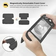 thumbnail image 2 of ProCase Flip Cover for Nintendo Switch Lite with 2 Pack Tempered Glass Screen Protectors, Slim Protective Case with Magnetically Detachable Front Cover for Nintendo Switch Lite 2019 -Grey, 2 of 8