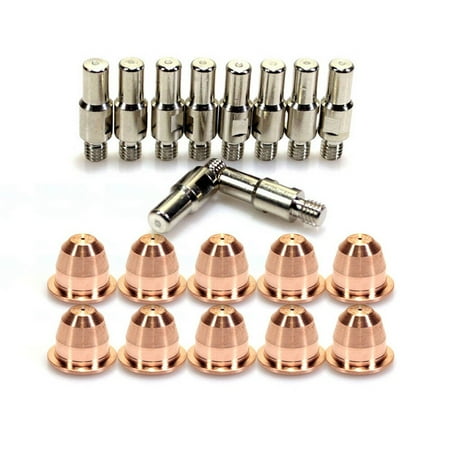 

20pcs Plasma Cutter Consumable Kit fit Trafimet S25 S45 Torch CROS-ARC 40NHF