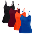 thumbnail image 1 of SET DE 4 BLUSAS DE MUJER DE USO INTERIOR O EXTERIOR SURTIDO EN COLOR CON TIRANTES UNITALLA, 1 of 5