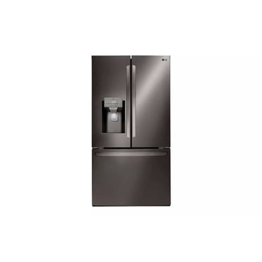 LG LRFS28XBD 27.7 Cu. Ft. Black Stainless Steel French Door Smart Refrigerator