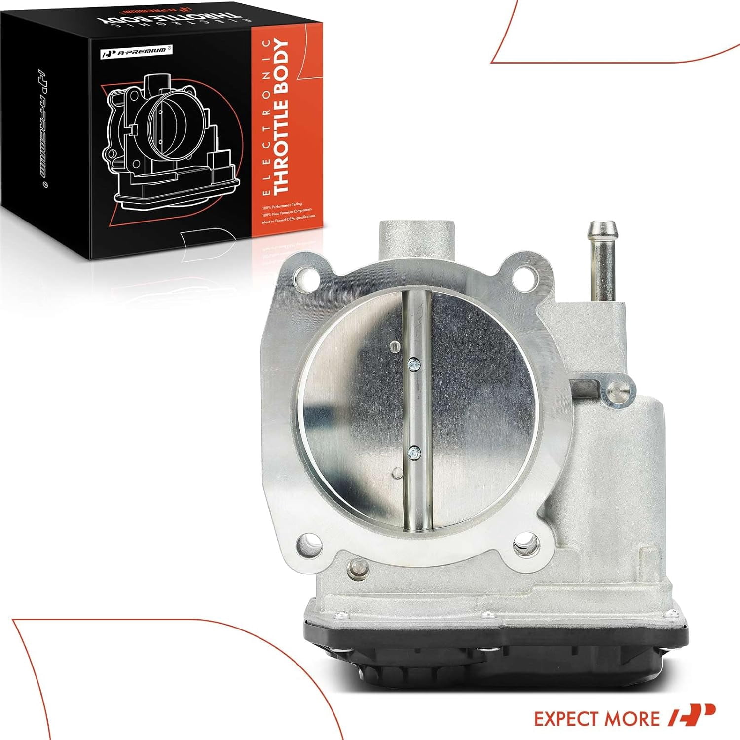 A-Premium Electronic Throttle Body Compatible with Toyota Tundra 2010-2019 4.6L Sequoia 2010-2012 4.6L & Lexus GX460 2010-2021 4.6L - Replace# 220300S021 2203038041
