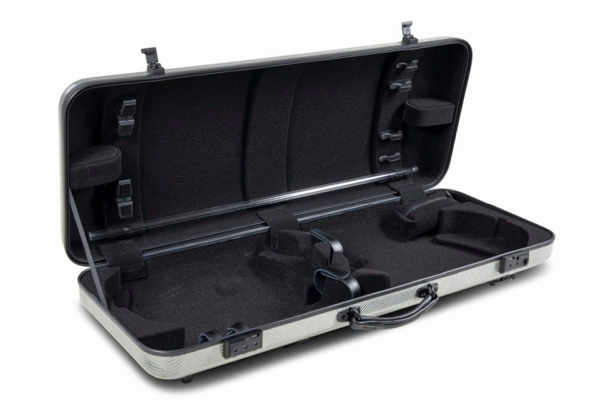 GEWA Double Case, Violin, Idea 3.3, 4/4, Silver/Black Titanium