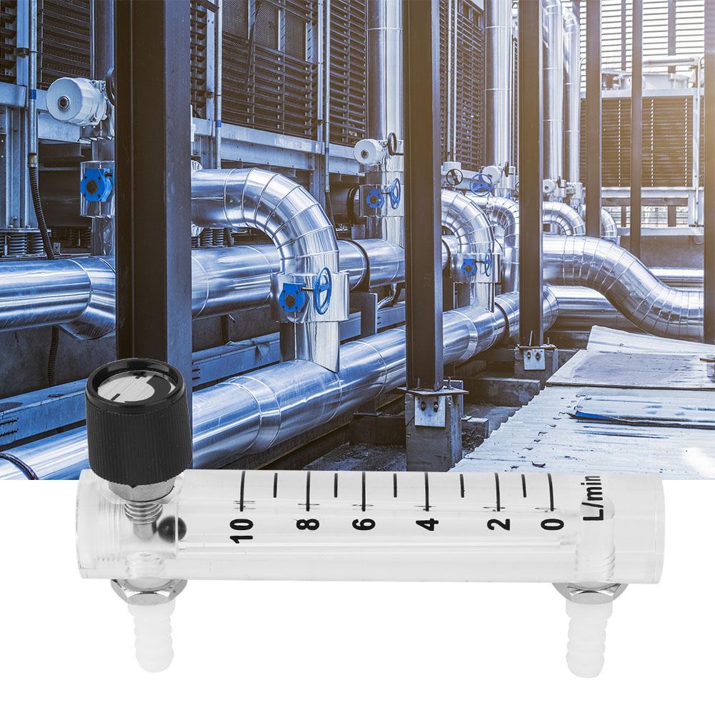 Kritne Flowmeter,LZQ4 Air Flow Rate Gauge 010LPM Oxygen Carbon Dioxide Measuring Gauge