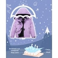 thumbnail image 4 of Wantdo Girl's Winter Coat Waterproof Mountain Jacket Warm Ski Jacket Light Purple 10/12, 4 of 8