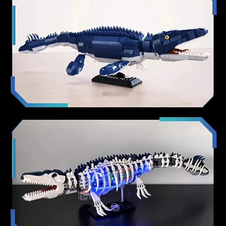 GZBrick Jurassic Mechanical Plesiosaur Building Sets