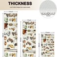 thumbnail image 4 of Brown Mushroom Label Light Pattern Kitchen Rugs Sets Of 3,Kitchen Runner Rugs Non Skid Washable,Decorative Kitchen Floor Mats for Kitchen,Sink,Laundry,17"x30"+ 17"x47" + 17"x59", 4 of 6
