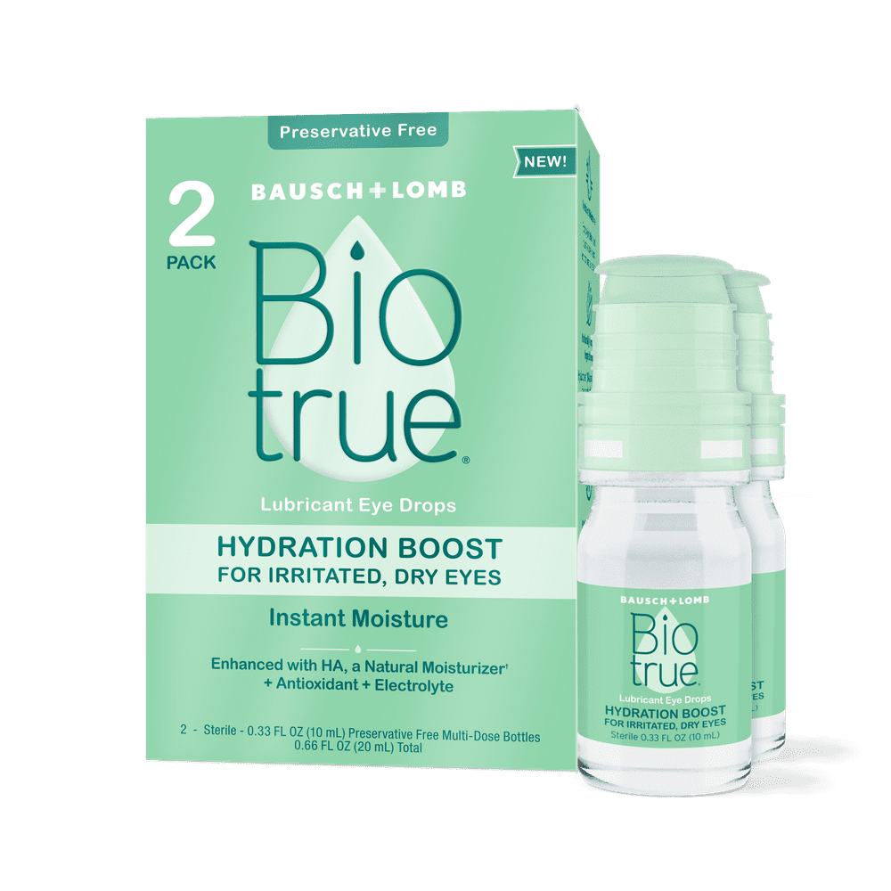 Biotrue® Hydration Boost Eye Drops for Irritated and Dry Eyes from