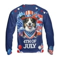 thumbnail image 2 of Patriotic Border Collie Celebrates 4th of July All Over Print 3D Sweatshirt Unisex Merch Borders Dog Lovers Gifts Idea - 02009, 2 of 6