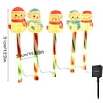 thumbnail image 3 of Eespoir Christmas Solar Ground Lights, 5 Pack Christmas Decorations Outside, Solar Lighted Santa Claus,Snowman with Garden Stakes, Yard Decor for Xmas Party, Holiday(B), 3 of 6