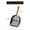 Black - Long Strip, variant on Kimmy&Co. Pet Waste Management Scoop with Solid Wood Handle, Heavy-Duty Cat Litter Shovel, 2-in-1 Sifting for All Litter Types, Anti-Stick Stainless & Carbon Steel