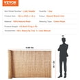 thumbnail image 5 of VEVOR Reed Fence - 16.4' x 4' Backyard Landscaping Privacy Blind Fencing Screen, 5 of 12