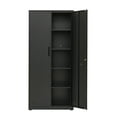 thumbnail image 2 of Lockable Storage Cabinet, Metal Tool Storage Cabinets with Doors, 69 inch Tall File Cabinet with 4 Adjustable Shelves, Home Shop Warehouse Locker, 2 of 10