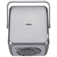 thumbnail image 3 of Jensen FM Stereo CD555 Bluetooth Boombox, Plata, 7.00 x 9.75 x 6.00 pulgadas, 3 of 5