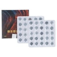 thumbnail image 2 of 50PCS Pool Cue Tips, PU Hard Billiard Accessories Stick Tips Replacement For Pool Cues And Snooker, 2 of 8
