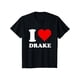 thumbnail image 1 of Camiseta de algodón de manga corta "I Love MeI Love Drake" Camiseta unisex, 1 of 7