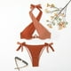 thumbnail image 3 of WILLBEST Trajes de Baño Para Dama, Conjunto de Tankini Para Mujer, E Alternativa de Bikini Para Fiesta En La Piscina En La Playa Con Accesorios A Juego, 3 of 4