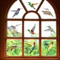 thumbnail image 1 of Adhesivo anticolisión electrostático para vidrio con forma de colibrí, 1 of 5