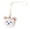 White, variant on Cartoon Bear Pacifier Clip Holder, Soft Coral Fleece Baby Pacifier Chain, Cute Infant Pacifier Accessory for Teethers Toys, Prevents Loss and Dropping