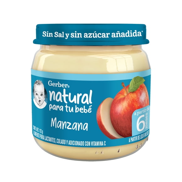 Papilla Gerber etapa 2 manzana 113 g