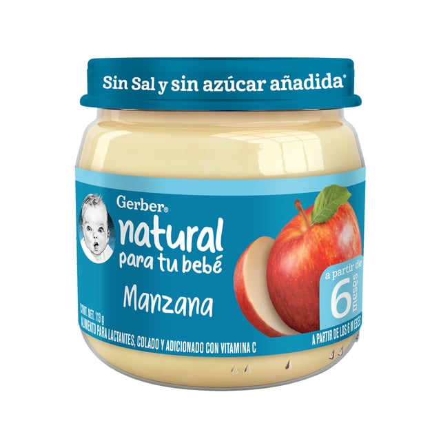 Papilla Gerber etapa 2 manzana 113 g