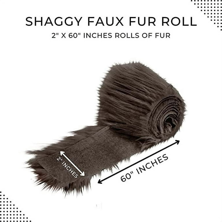 2 Black Faux Fur Fabric Square Patches for Crafts, Sewing, Costumes, Seat  Pads, PACK - Kroger