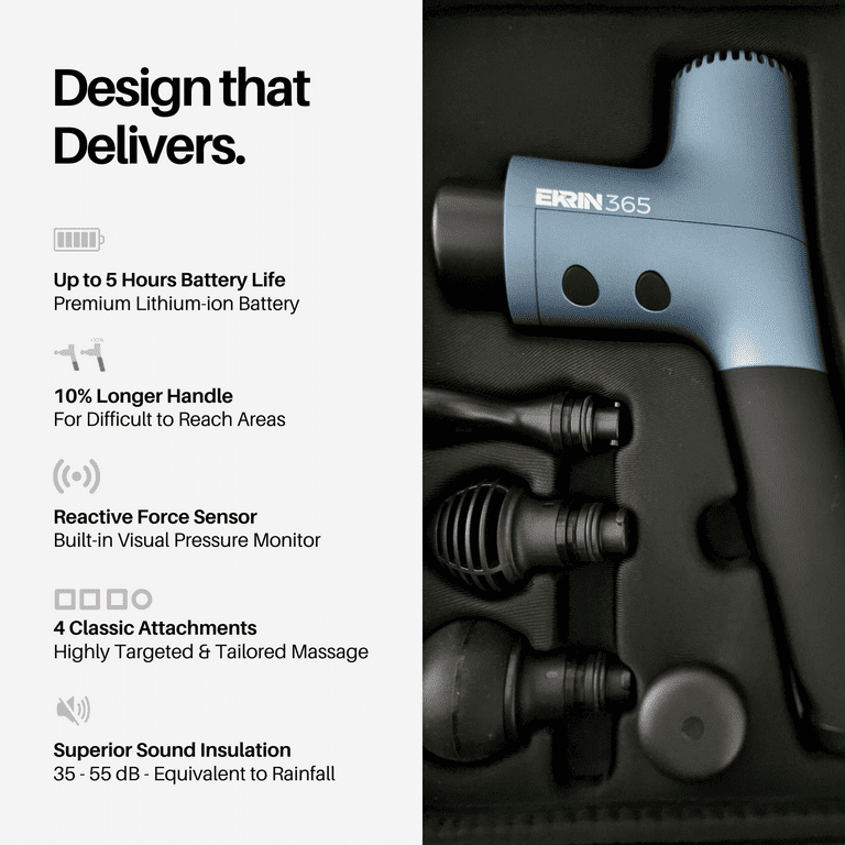 Ekrin Athletics 365 Percussive Massage Gun - Lifetime