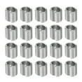 thumbnail image 1 of Unique Bargains M5 x 0.8 2D 10mm 304 Manchon Fileté Fileté d'Insert de Fil d'Acier Inoxydable 20 Pack, 1 of 5
