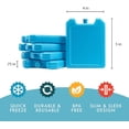 thumbnail image 3 of Large Insulated Soft Cooler Bag 19L with 5 Reusable Ice Packs, Leakproof Lunch Box for Work & Outdoor, 3 of 8