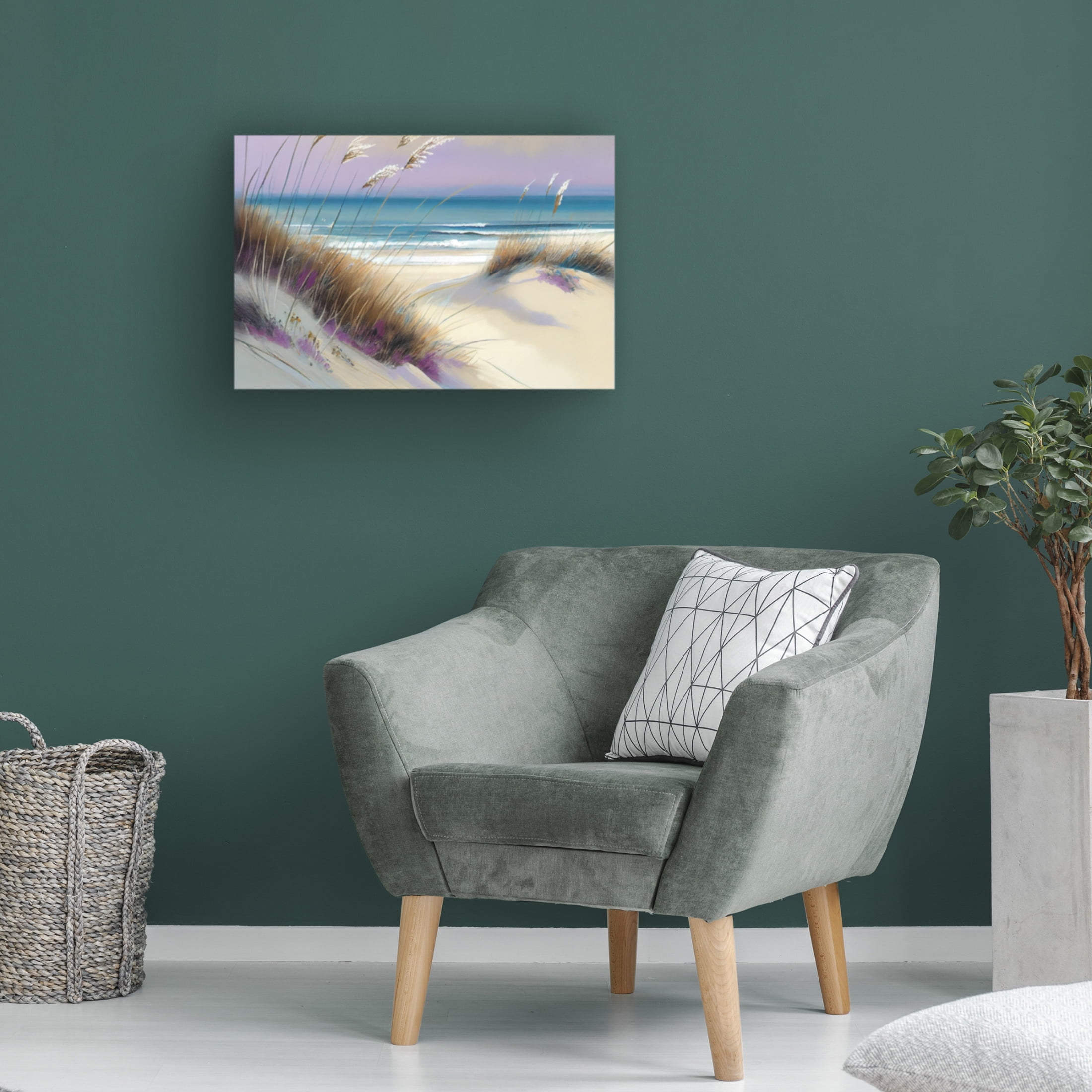 Canvas Wall Art - Sasha 'Euphoria V' Wall Art for Living Room, Bedroom, or Office Décor by Trademark Fine Art - 19 x 12 Inches