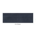 thumbnail image 3 of Better Trends Long Runner Bathroom Rug Extra Soft Non-Slip Bath Mat Water Absorbent 100% Polyester Machine Washable Mat 20" x 60" Micro Plush Collection - Charcoal, 3 of 6