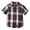 Wine, variant on Huesdet Baby Boy's and Toddler Poplin Short Sleeve Button Up Shirt(Brown,12-18 Months)