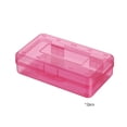 thumbnail image 7 of Ouuluon 2Pcs Pencil Case, Large Capacity Thick Pencil Box, 8x5x2in Red Easy Wipe Pencil Boxes for Office Sketch Art Supplies, 7 of 7