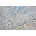 thumbnail image 3 of Vintage Looms Light Blue/Beige Polyester powerloom Area Rug, 3 of 7